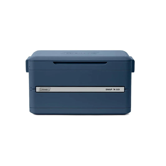 Snap 'N Go 35-Quart Collapsible Hard Cooler, Portable Hard-Sided Cooler with Waterproof Removable Liner, Spacing-Saving & Quick
