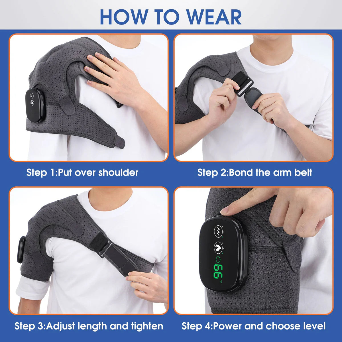 How to wear the brace