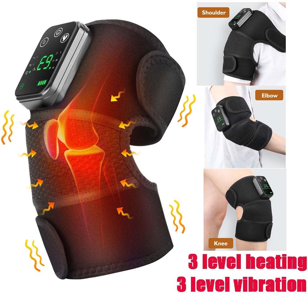 Heated knee brace size and fit guide chart