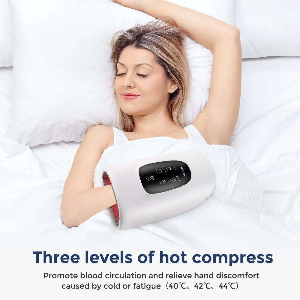 Shiatsu hand massager rechargeable battery and charging port
