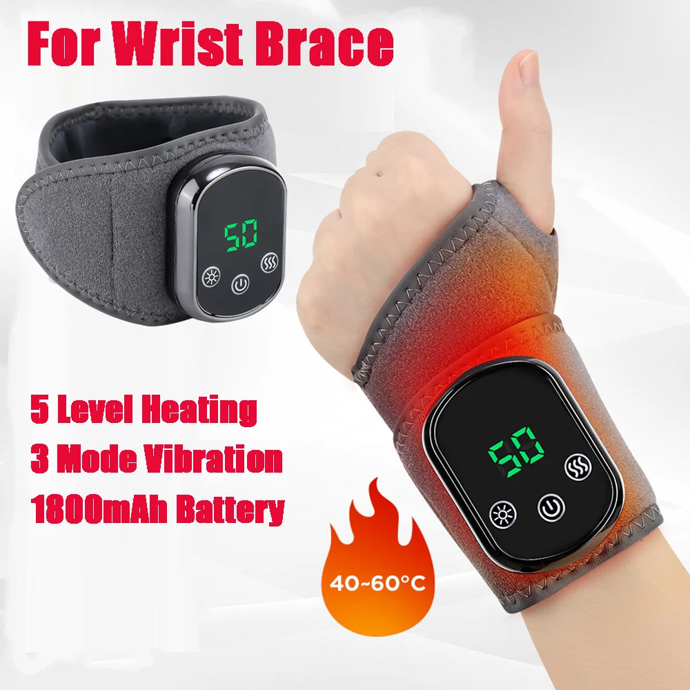 Heated wrist brace rechargeable battery and USB charging cable