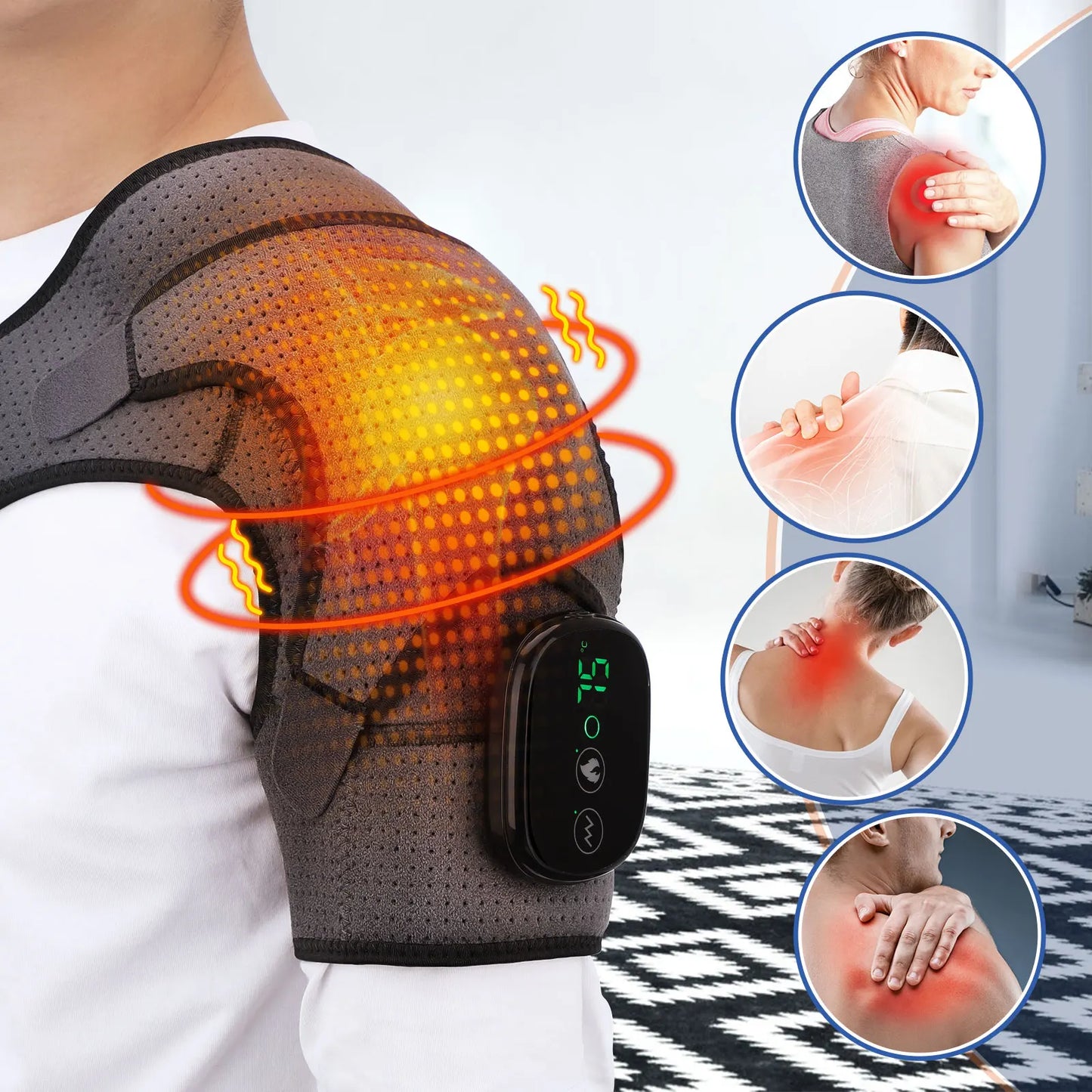 ThermoFlex Pro 3-in-1 heated massage belt version
