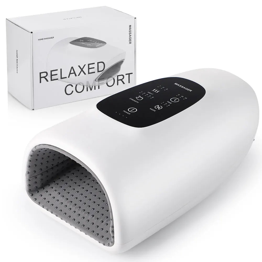 360 degree shiatsu hand massager packaging and included accessories