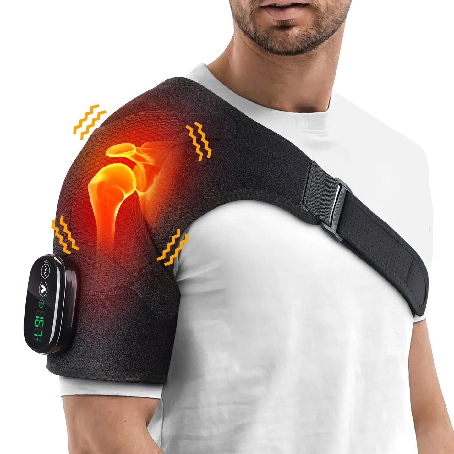 ThermoFlex Pro heated massage brace size and fit guide
